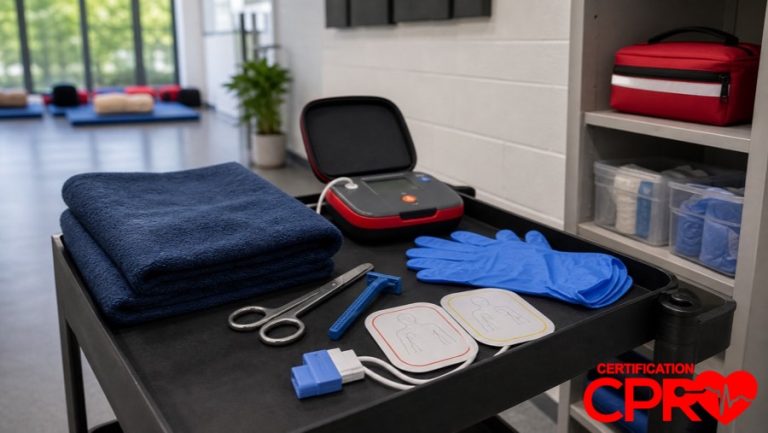 AED training supplies for special situations in CPR classes in Lakeland.